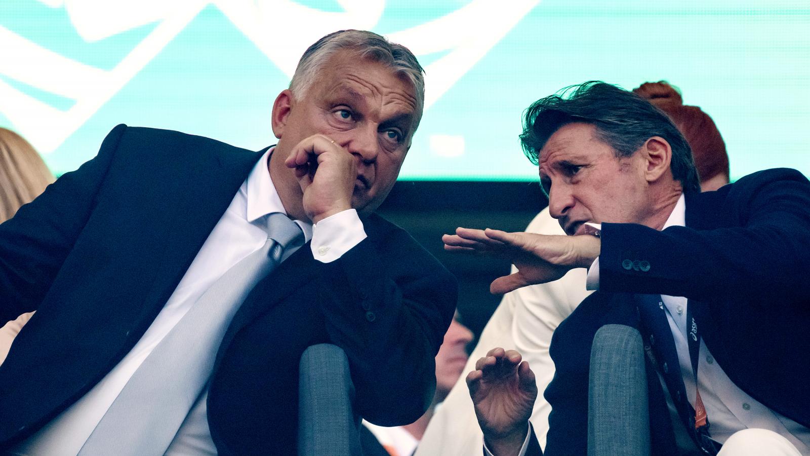 Orbán Viktor miniszterelnök talán már a vb-n megkezdte a lobbitevékenységet a budapesti olimpia ügyében Sebastian Coe-nál