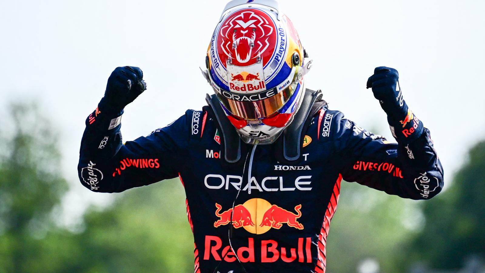 Max Verstappen a monzai győzelem után