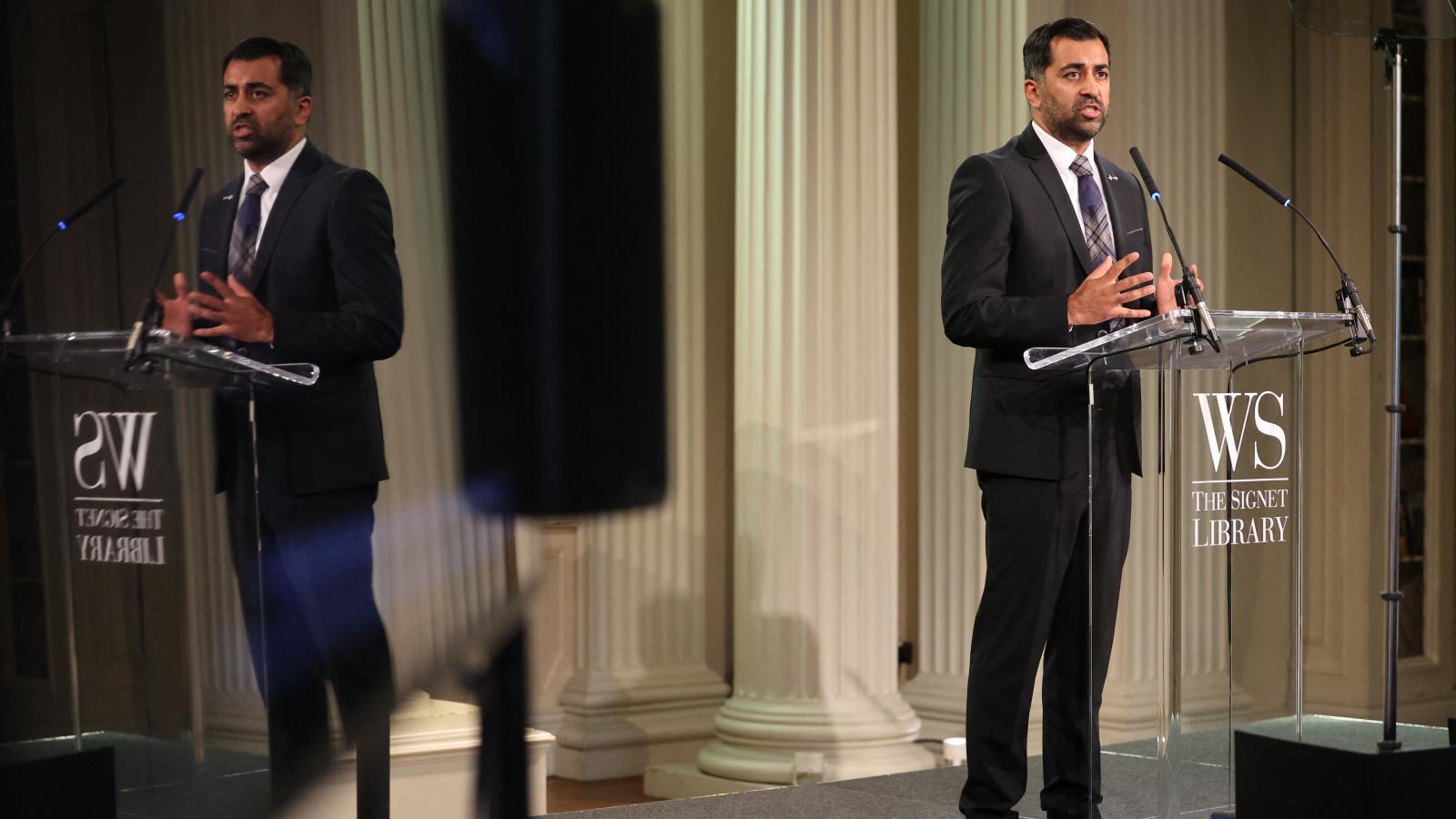 Humza Yousaf skót első miniszter családja is Gázában rekedt, olyan településen, amelyre rakétacsapást mért az izraeli légierő