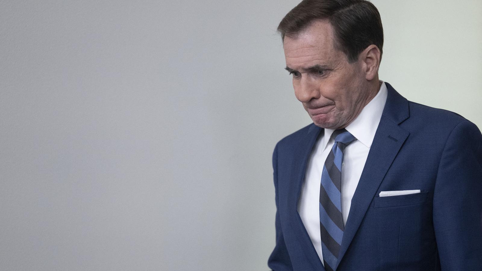 John Kirby, a Fehér Ház nemzetbiztonsági szóvivője