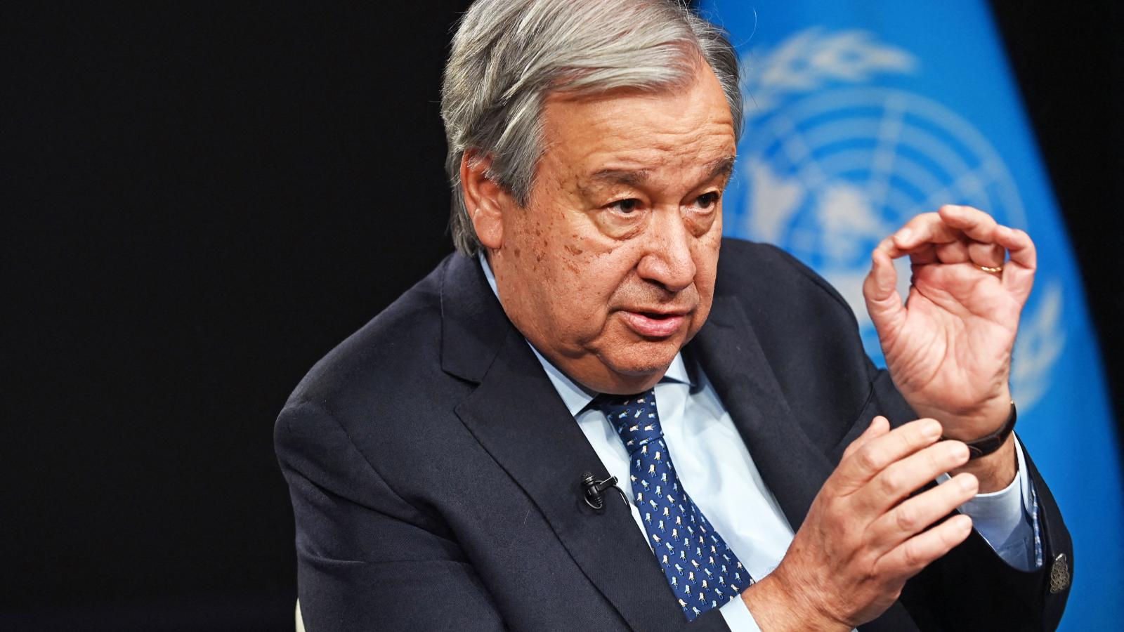 António Guterres főtitkár szerint az ENSZ gázai cselekvőképességét megtizedelte az üzemanyaghiány és a távközlés teljes megszakadása