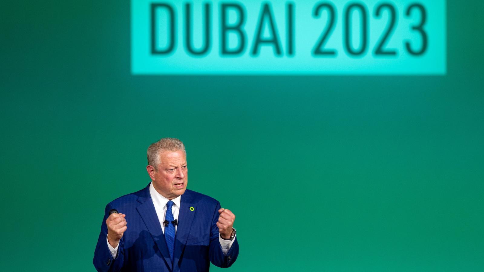 Al Gore volt amerikai alelnök is felszólalt a klímacsúcson