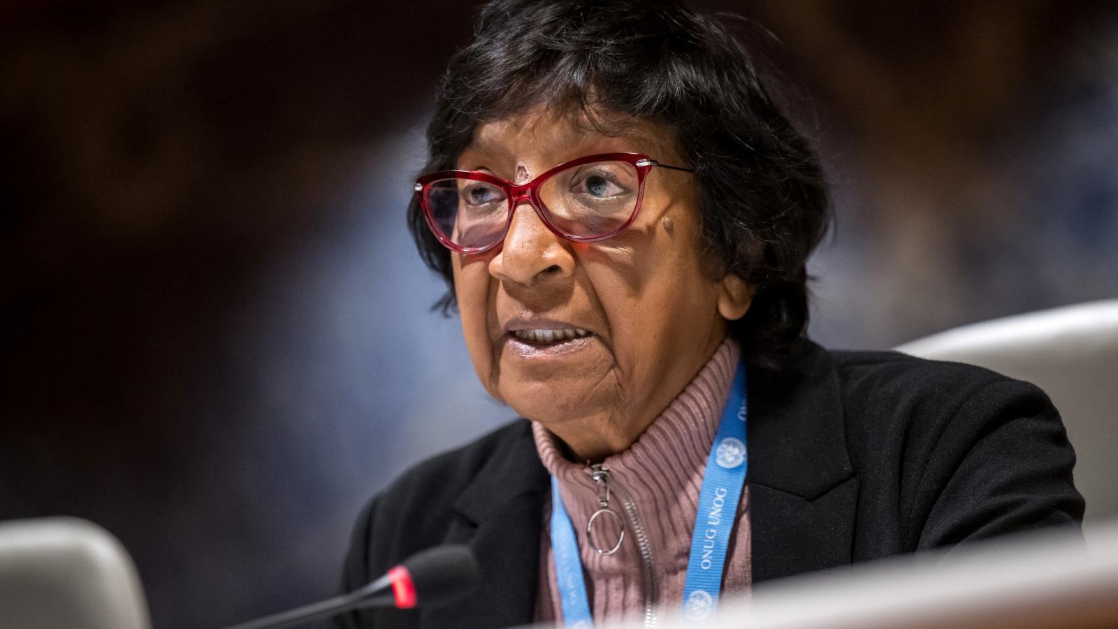 Navi Pillay, az ENSZ volt emberi jogi főbiztosa, a vizsgálóbizottság vezetője