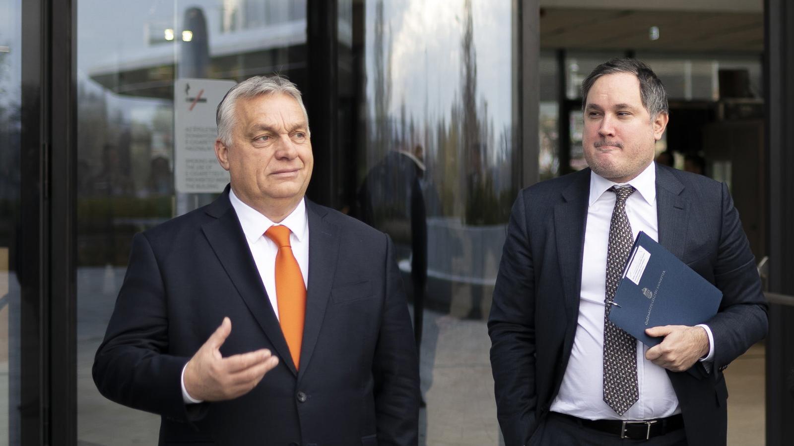 Orbán Viktor és Nagy Márton
nemzetgazdasági miniszter - képünk illusztráció