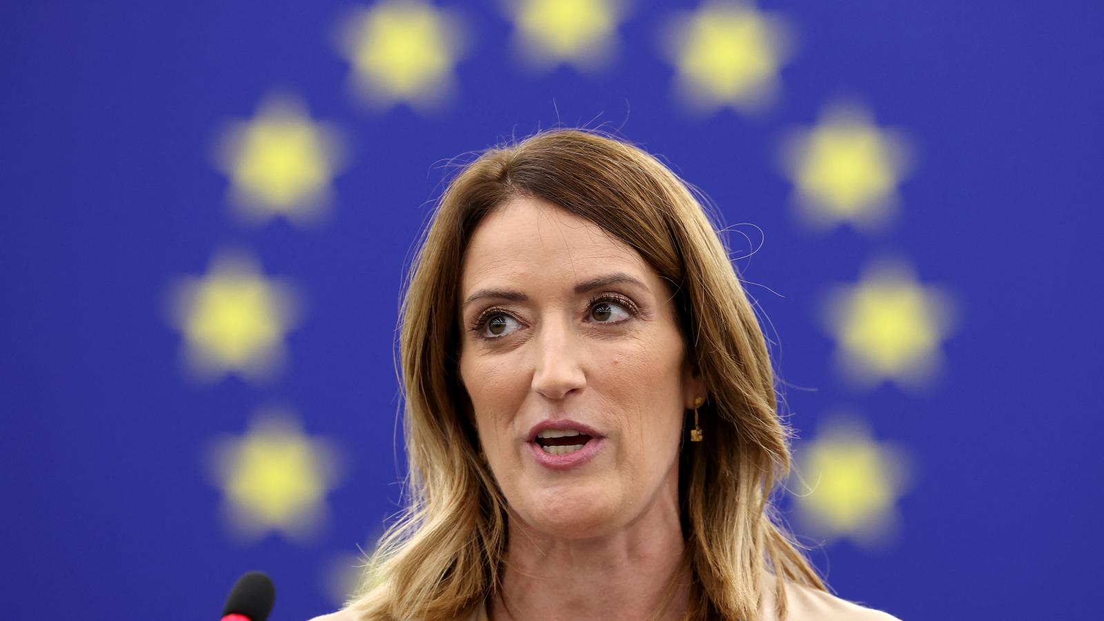 Roberta Metsola, az Európai Parlament elnöke