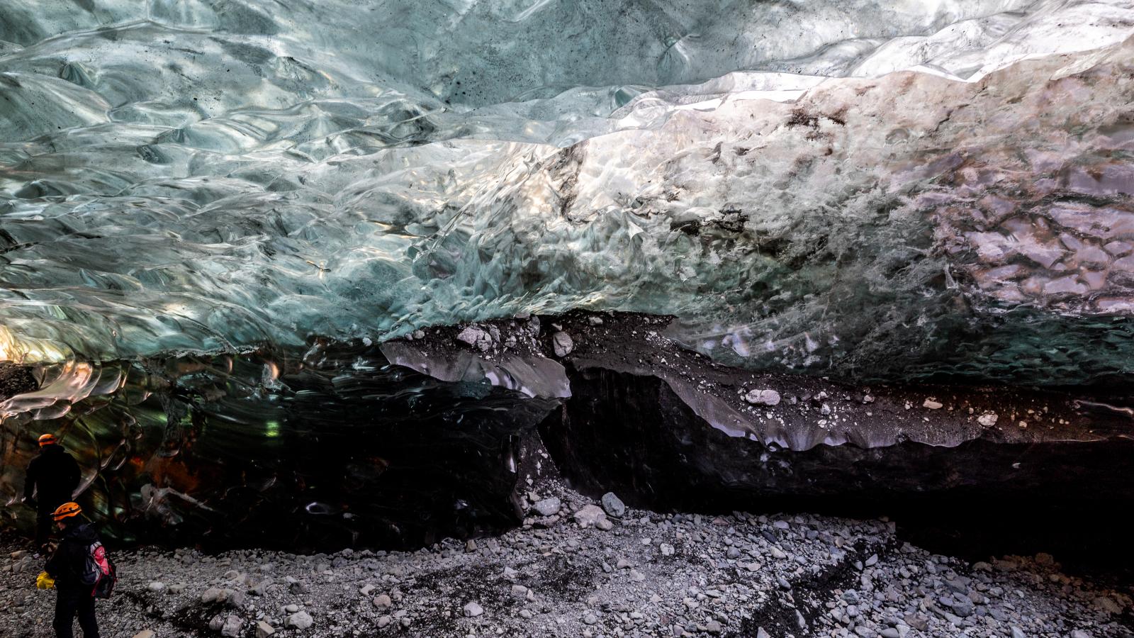 A Breiðamerkurjökull egyik terme