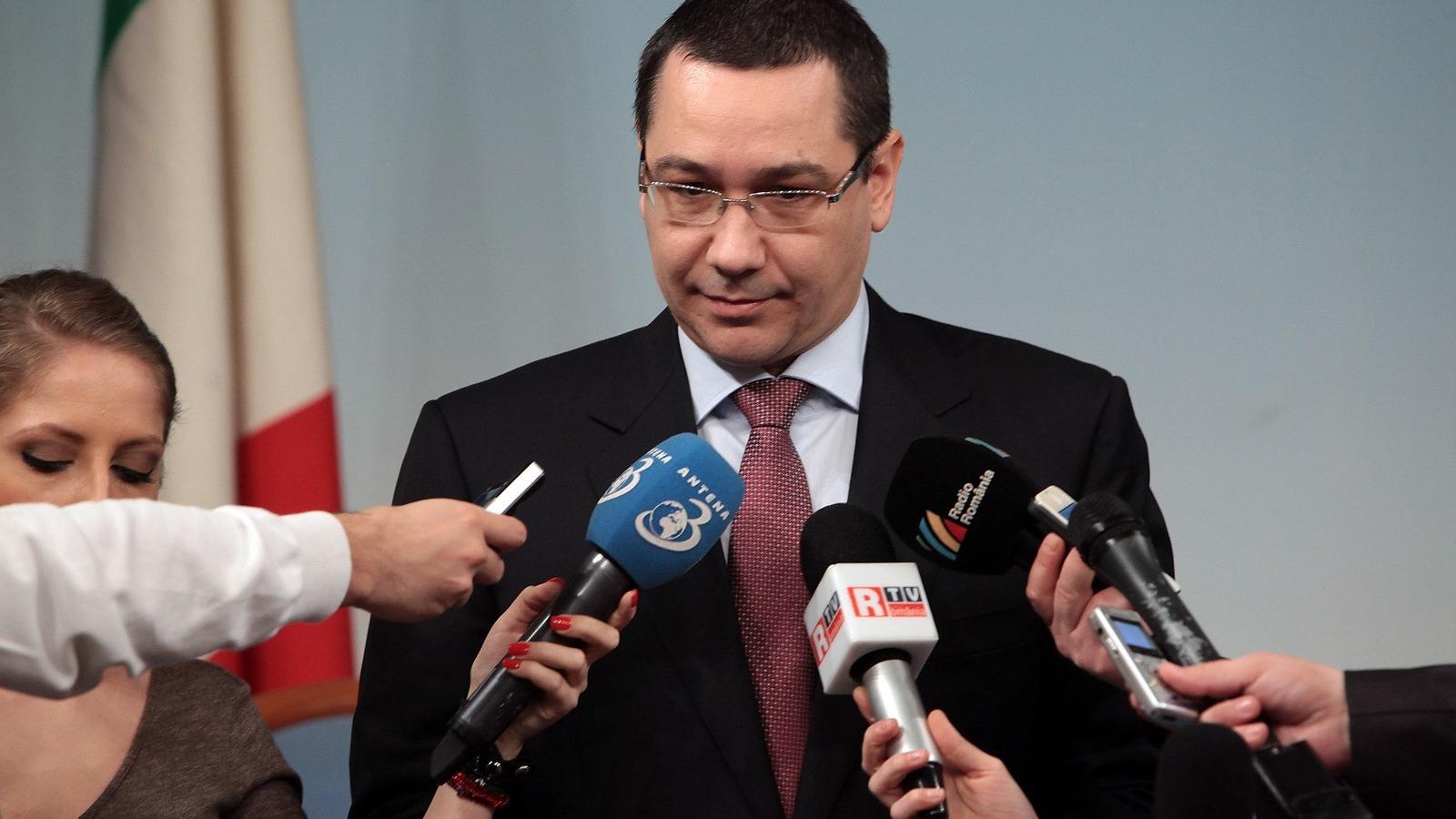 Victor Ponta román miniszterelnök. FOTÓ: Elisabetta Villa/Getty Images