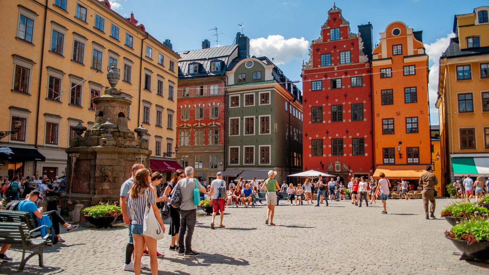 Stockholm óvárosában is csupa kedvességet
és nyugalmat lehet érzékelni