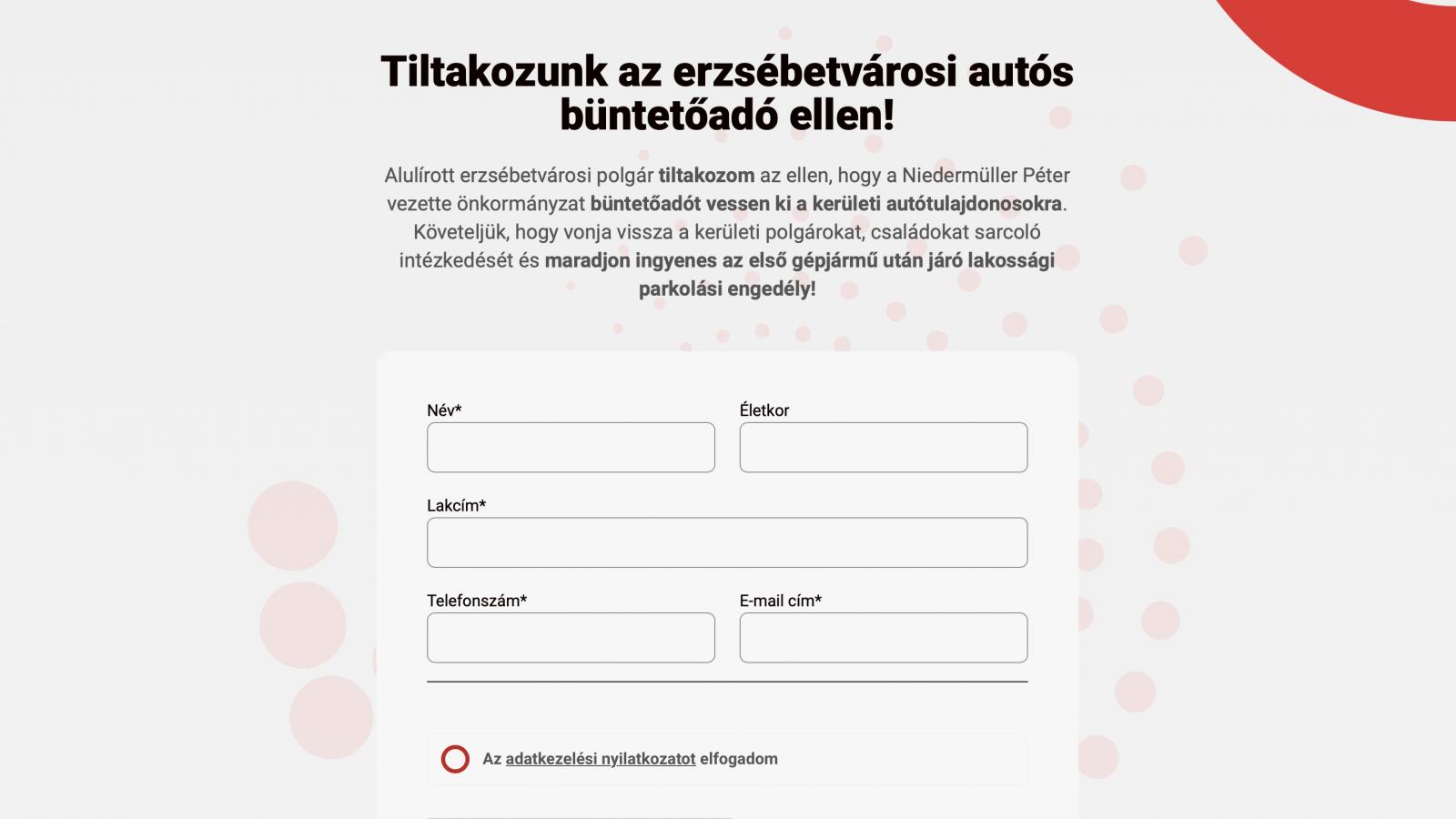 Látszólag civil tiltakozás, valójában durva fideszes adatgyűjtés