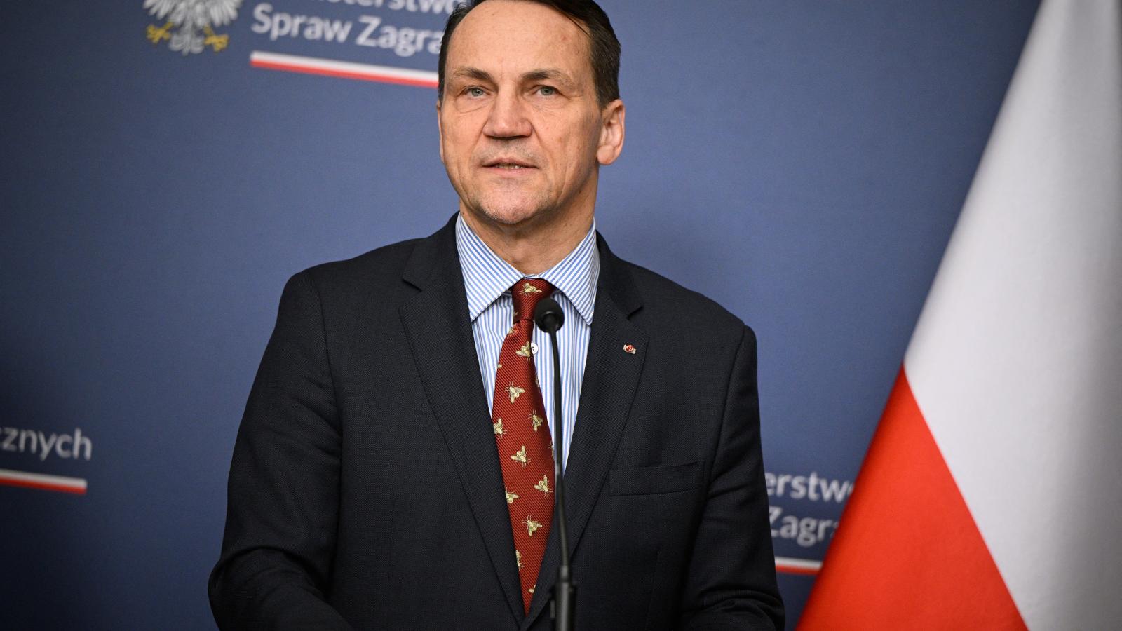 Radoslaw Sikorski lengyel külügyminiszter