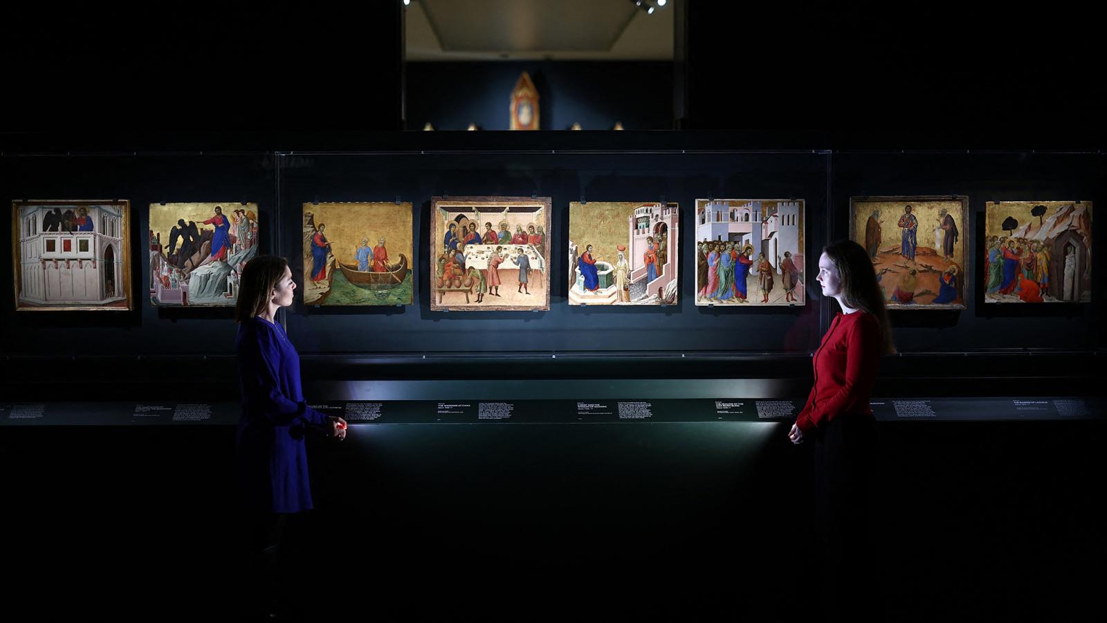 Duccio di Buoninsegna világhírű monumentális Maestájának évszázadokat túlélt paneljai