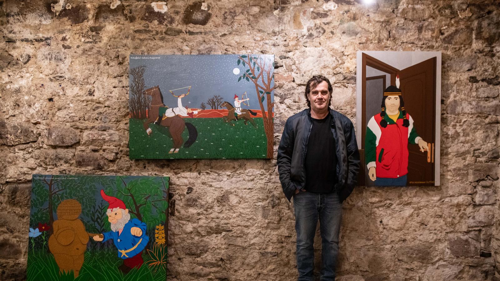 Hecker Péter: Művészettől zaklatott látogatók verekednek a múzeumban (2010)