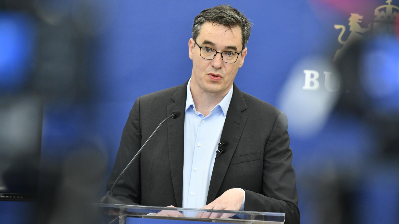 Karácsony Gergely a rendkívüli sajtótájékoztatón június 4-én