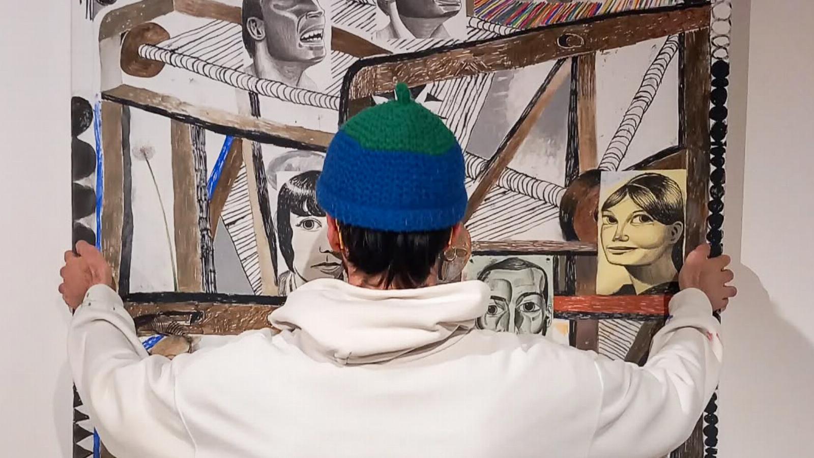 Készülődés a kiállításra