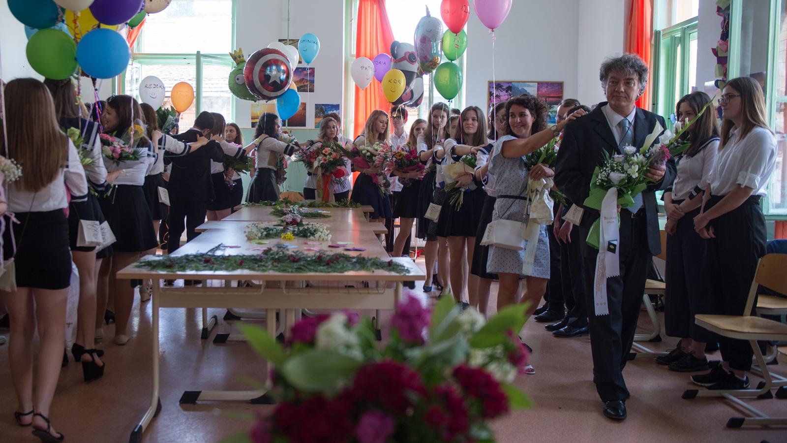 Ballagás egy magyar iskolában – az
osztrákok nem ismerik ezt az „ünnepet”