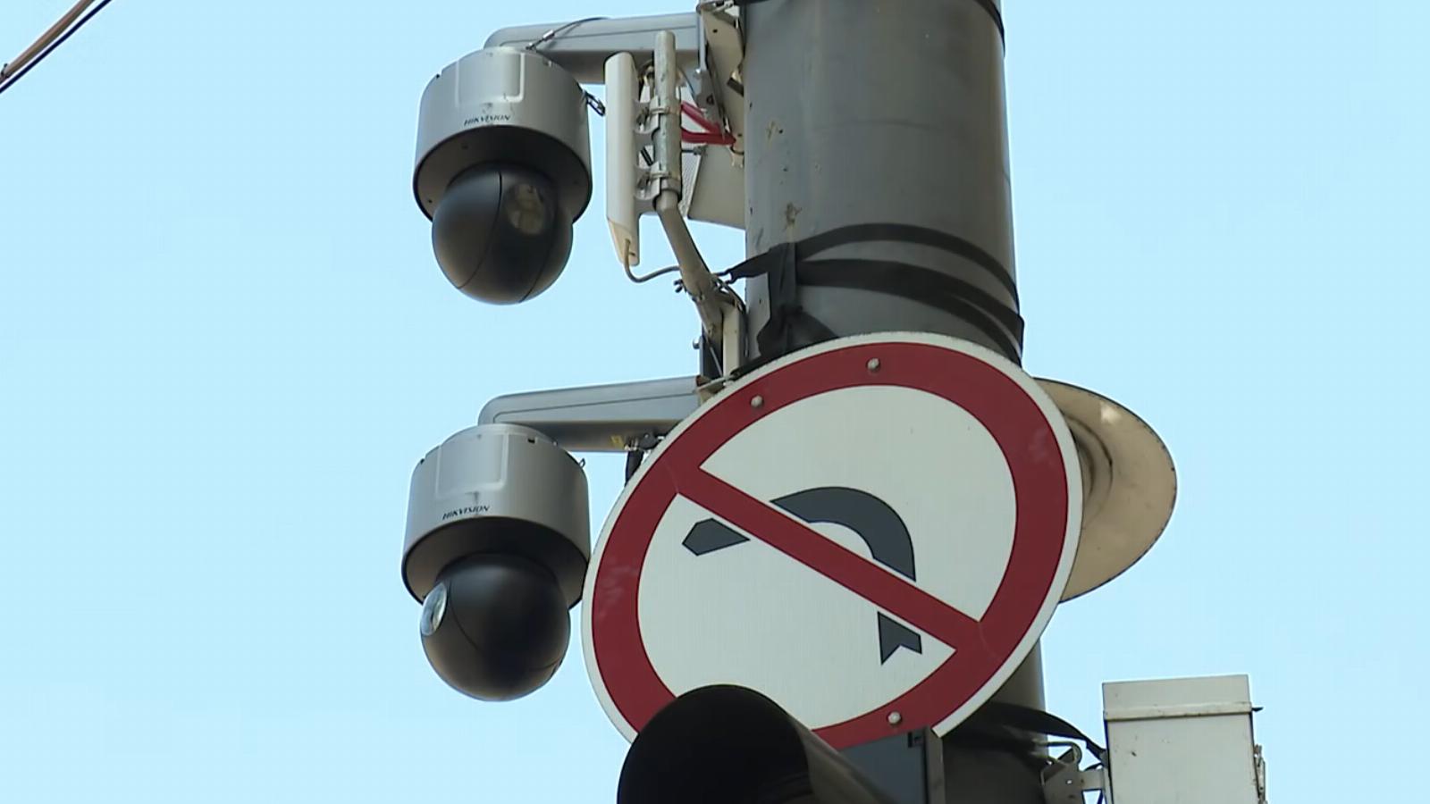 Pár frissen telepített kamera a Vámház körúton június 26-án