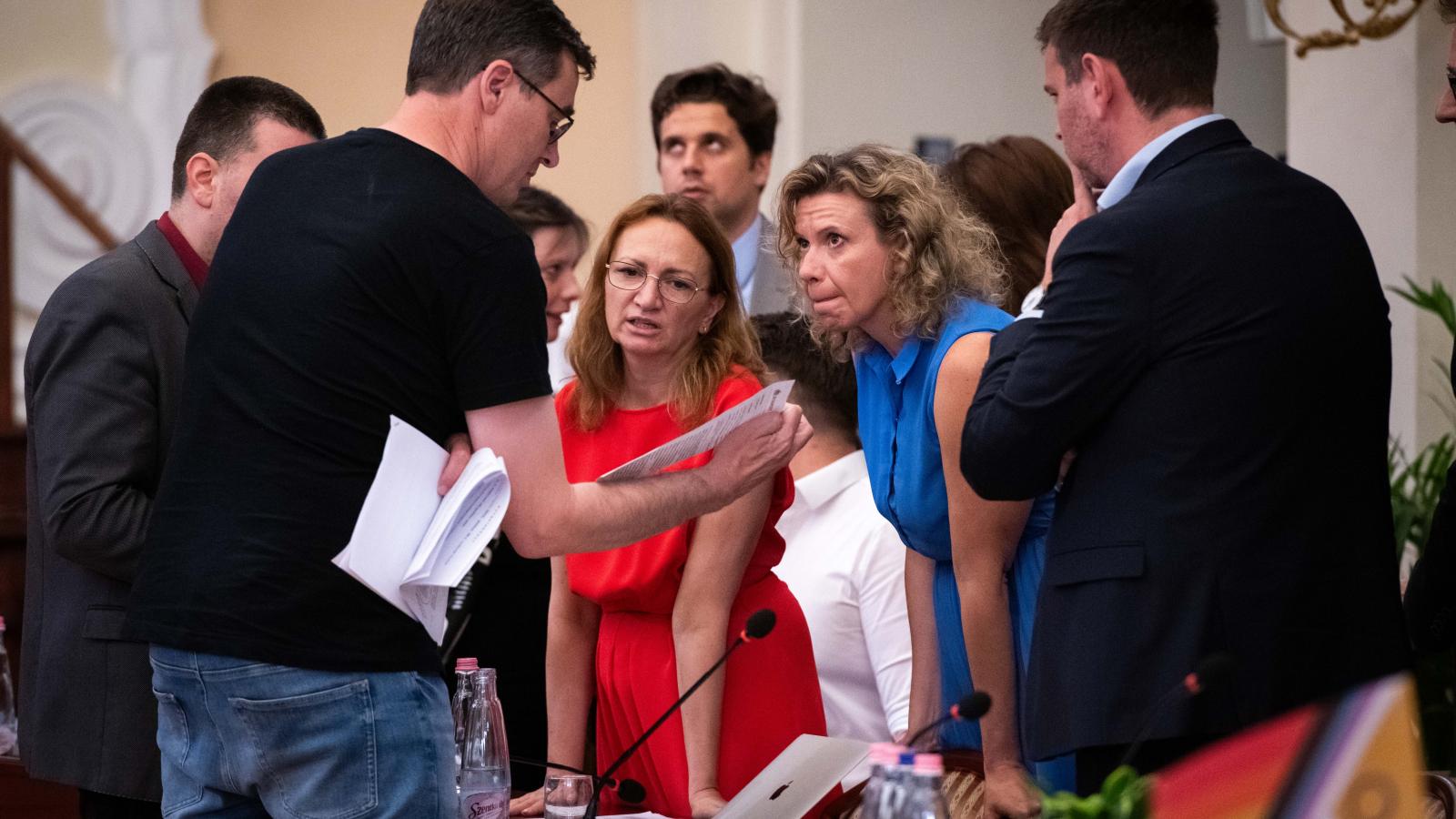 Karácsony Gergely és a Tisza frakció 2025. június 30-án