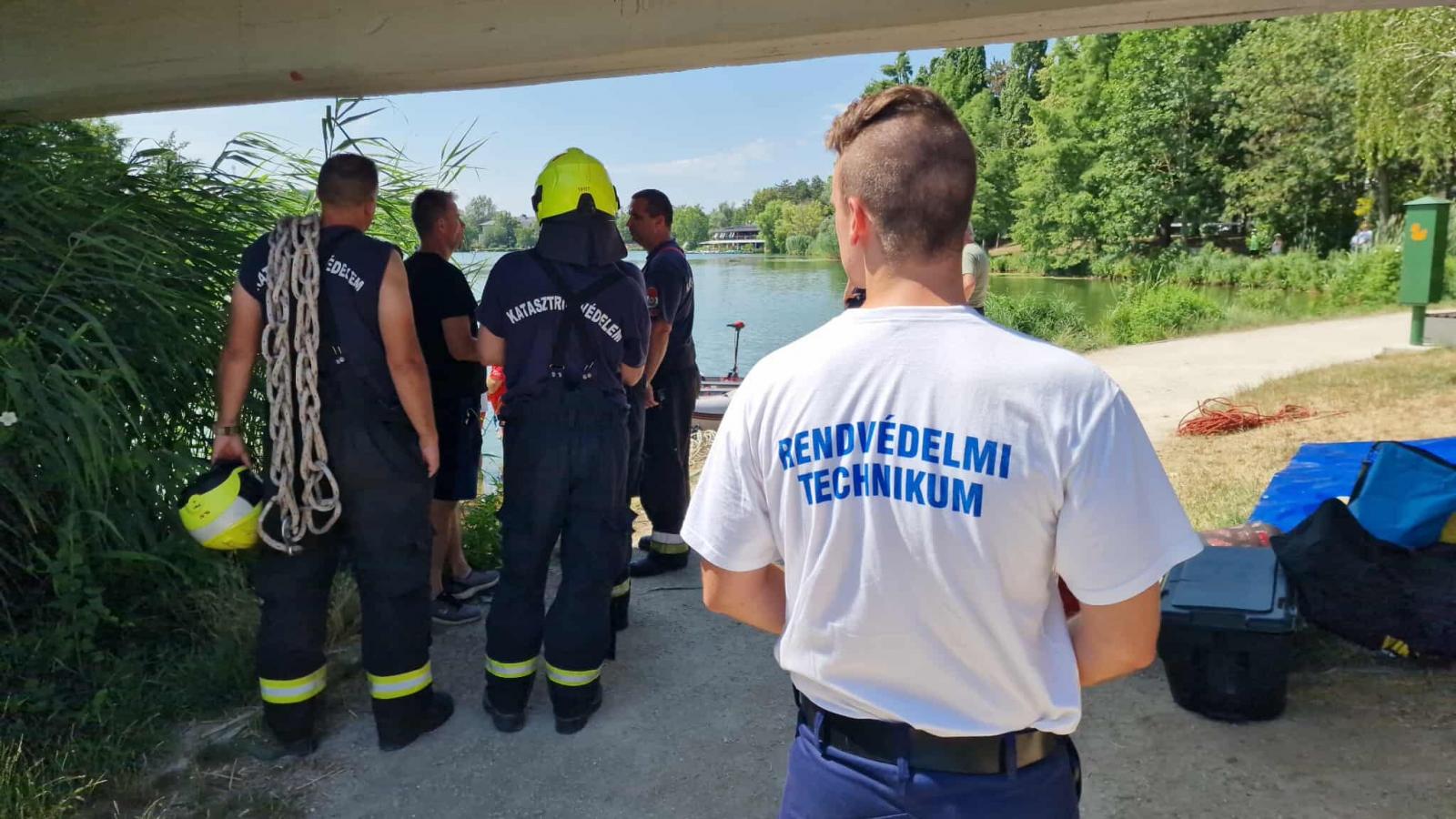 A baleset helyszíne szombaton