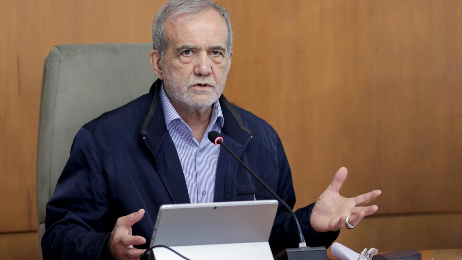 Maszúd Peszeskján iráni elnök