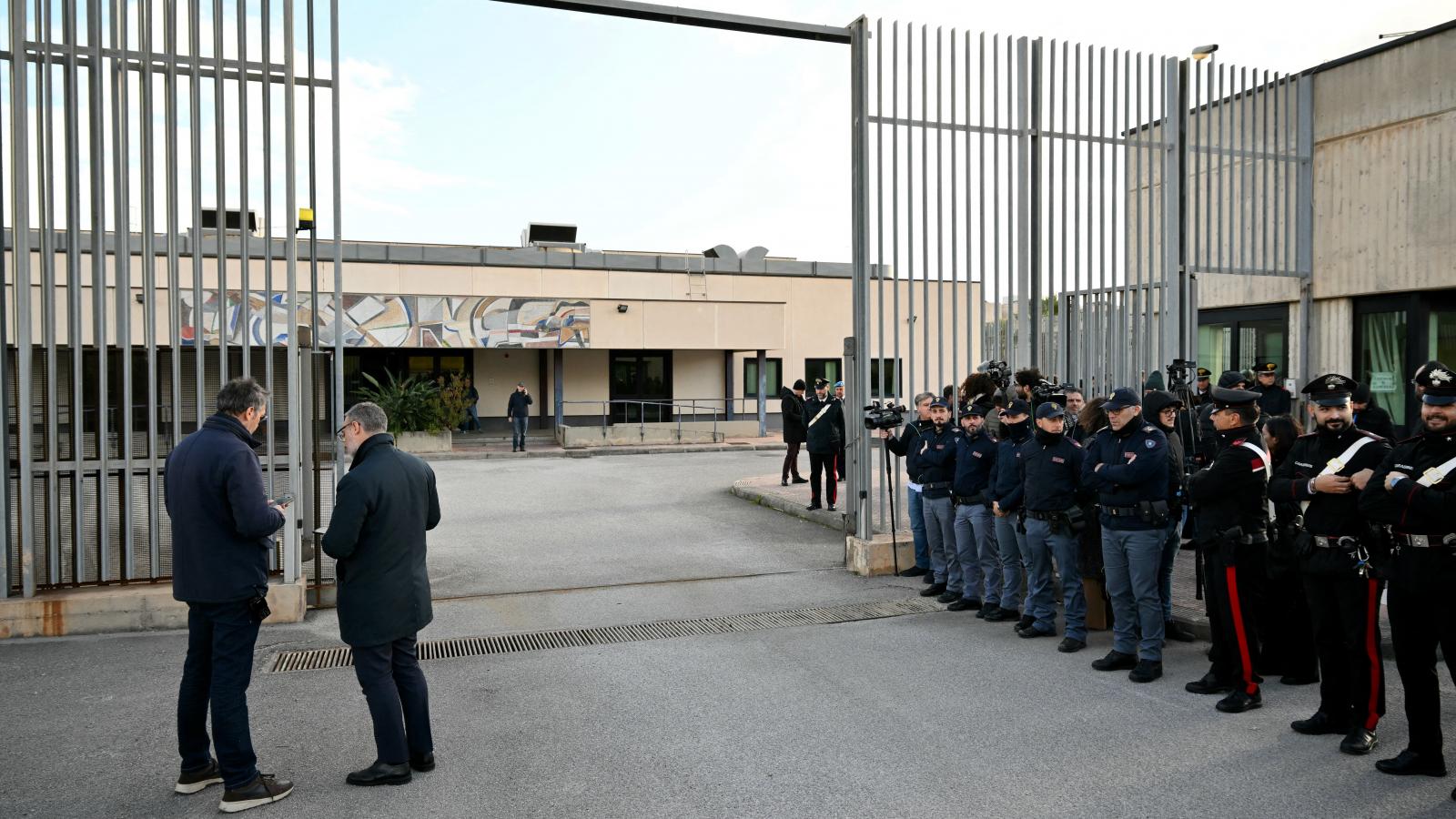 Illusztráció: A Pagliarelli börtön Palermóban 