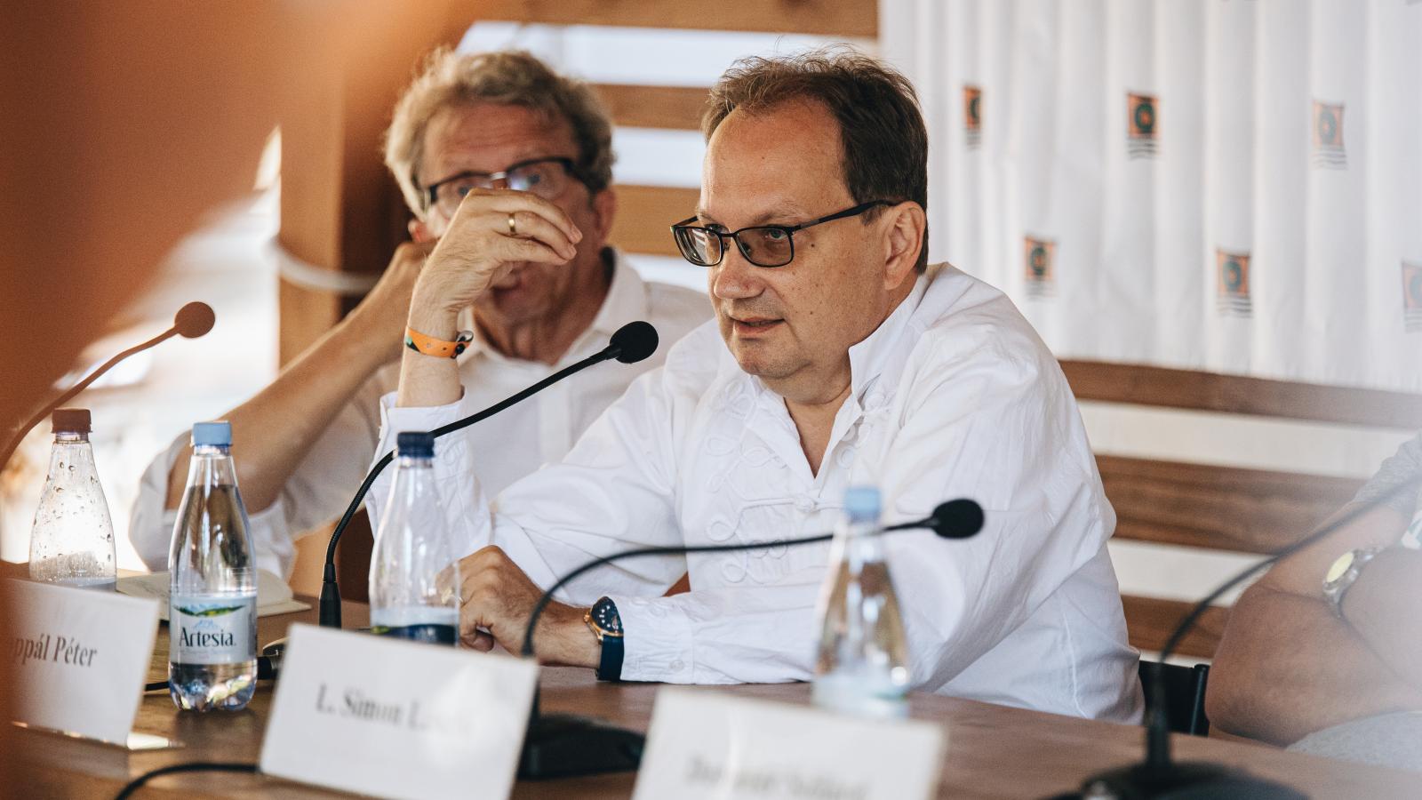 Hoppál Péter 2022. július 22-én Tusnádfürdőn