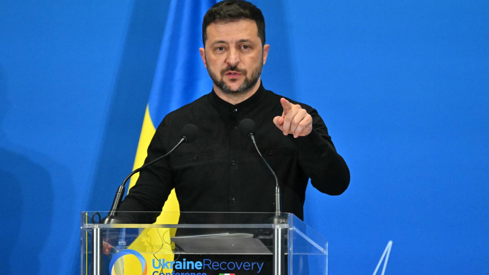 Volodimir Zelenszkij ukrán elnök