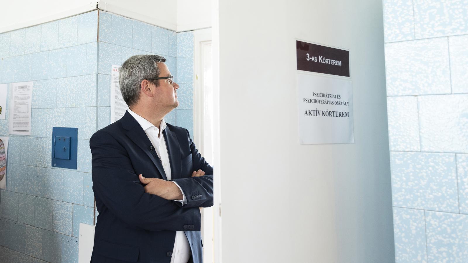 Takács Péter, a Belügyminisztérium egészségügyi államtitkára 2025. május 13-án