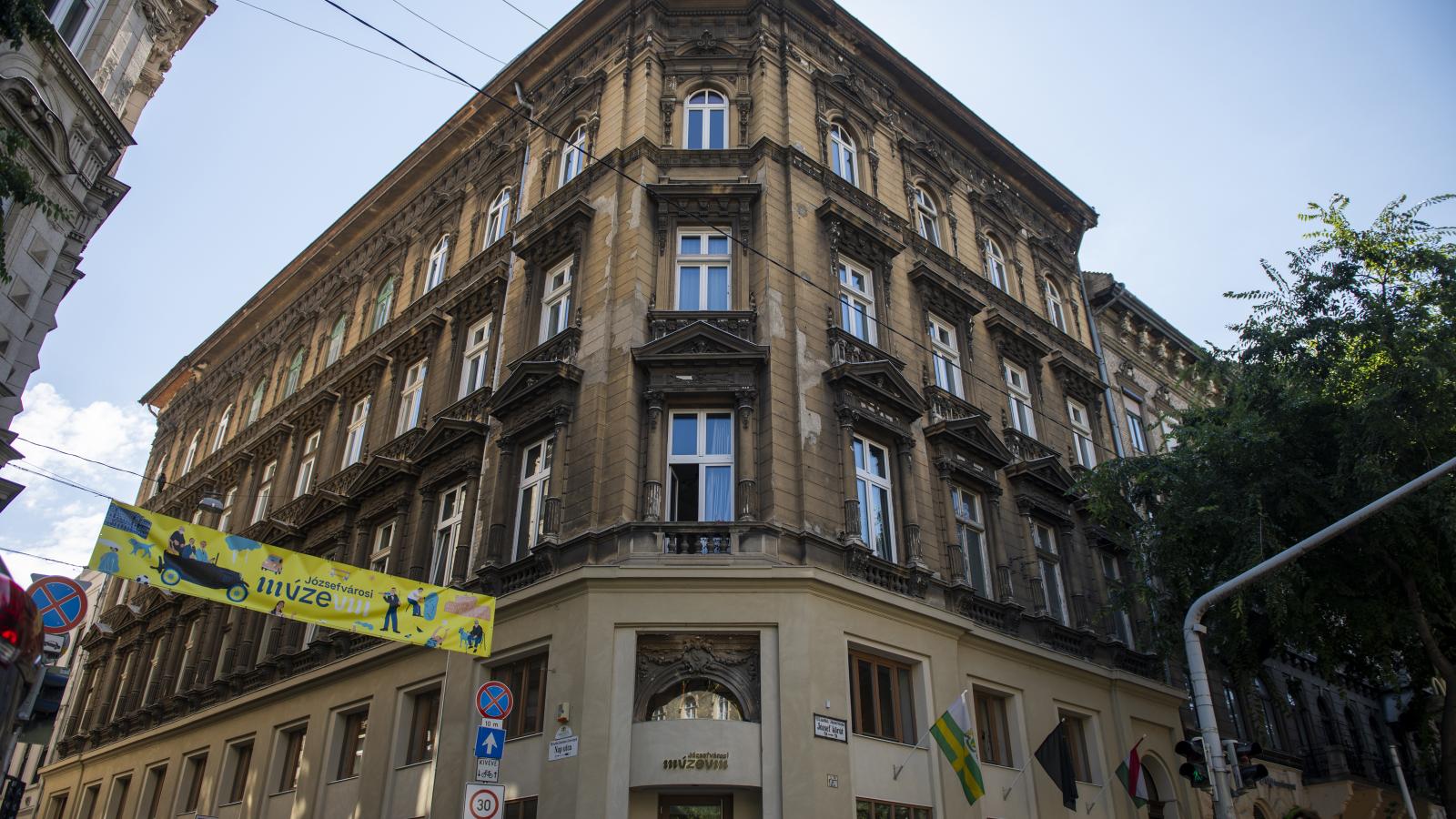 A József körút 70., amely ma a Józsefvárosi Helytörténeti Gyűjteménynek ad otthont