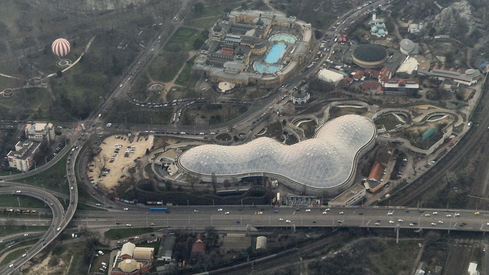 A Biodóm és környéke - Korábbi felvétel