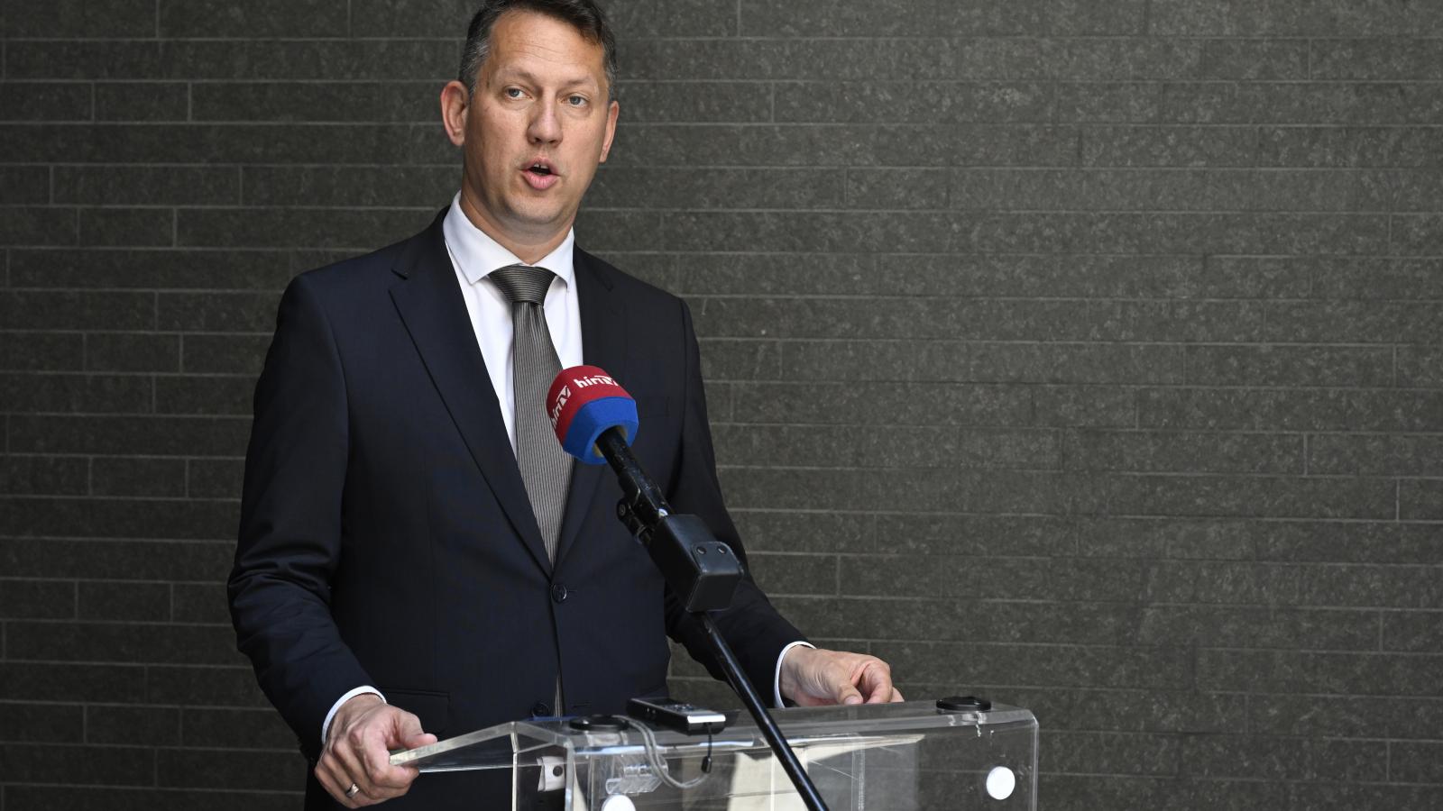 Fülöp Attila, a Belügyminisztérium gondoskodáspolitikáért felelős államtitkára 