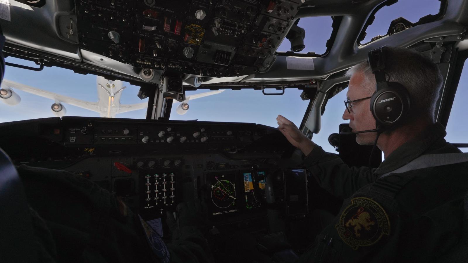 Légtérfigyelő repülőgép Lengyelországban