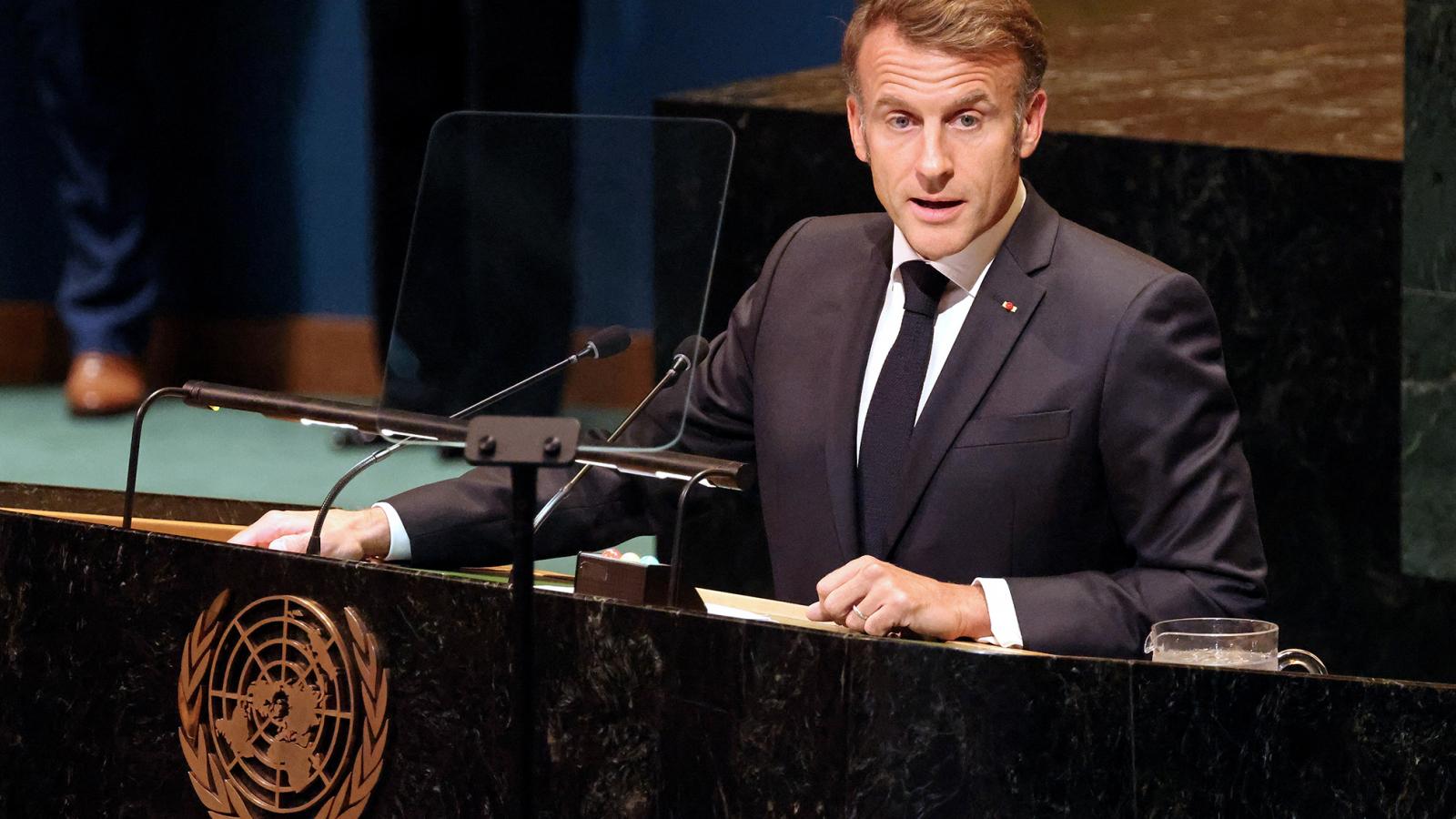 Emmanuel Macron francia államfő az Egyesült Királyság után az ENSZ közgyűlése előtt ismerte el hivatalosan az önálló palesztin államot