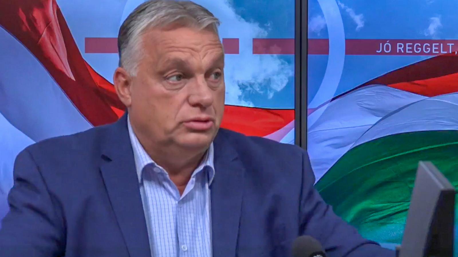 Orbán Viktor a Kossuth rádió Jó reggelt, Magyarország! című műsorában szeptember 26-án