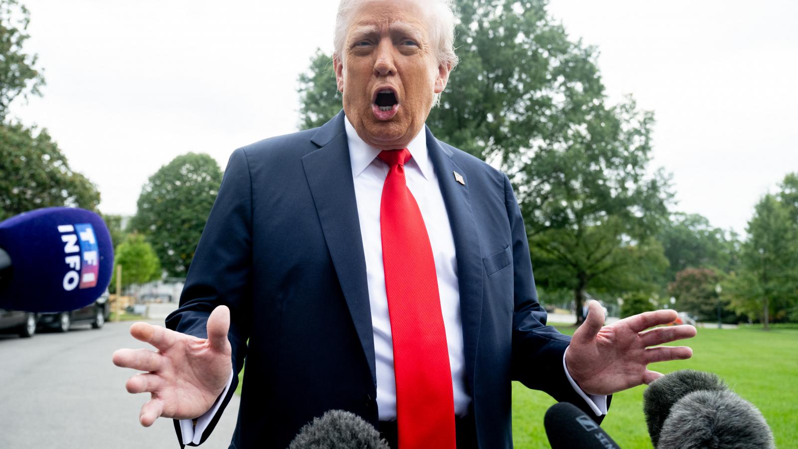 Donald Trump 2025. szeptember 16-án