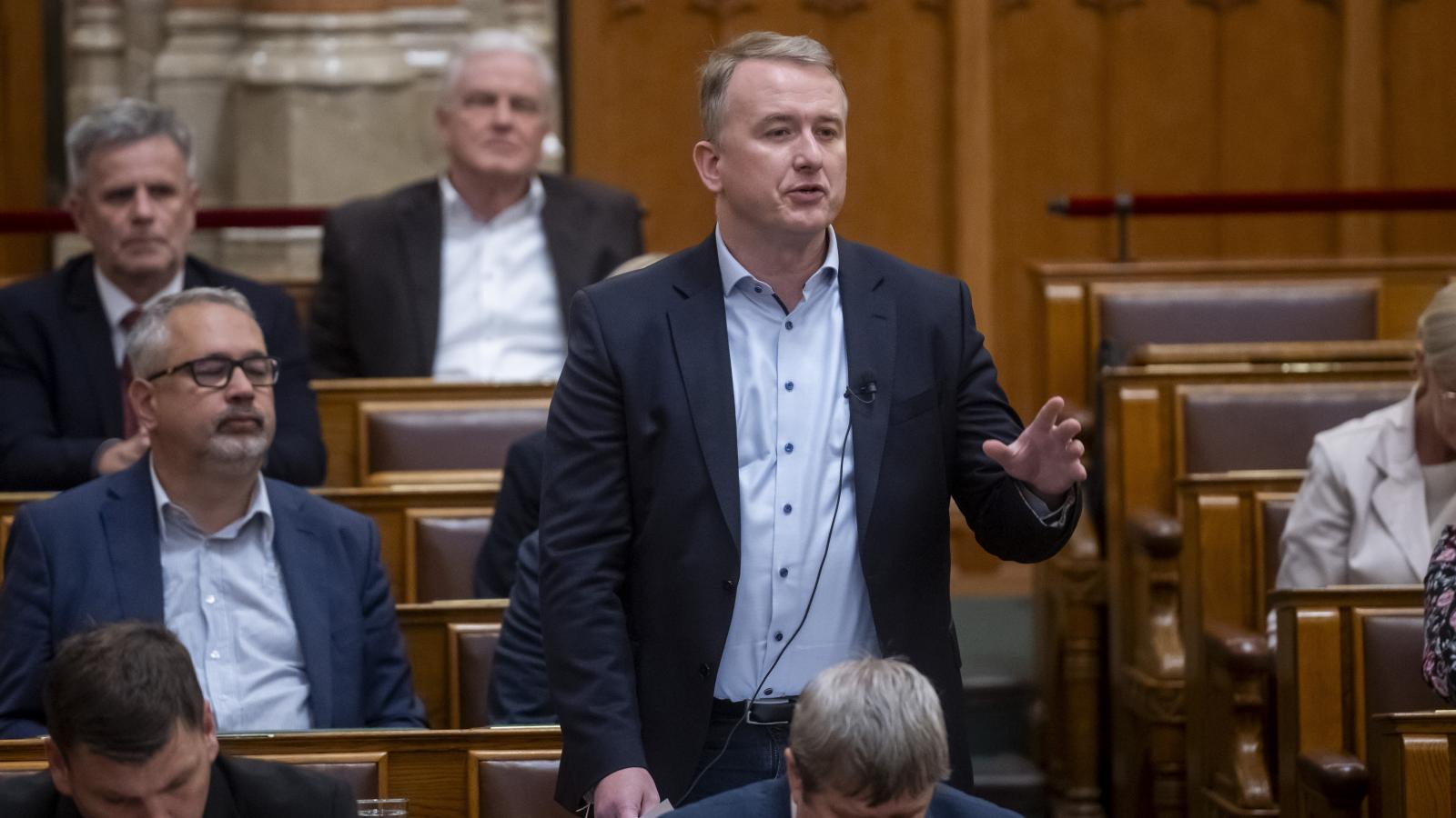 Sebián-Petrovszki László, a DK frakcióvezetője  - Korábbi felvétel 