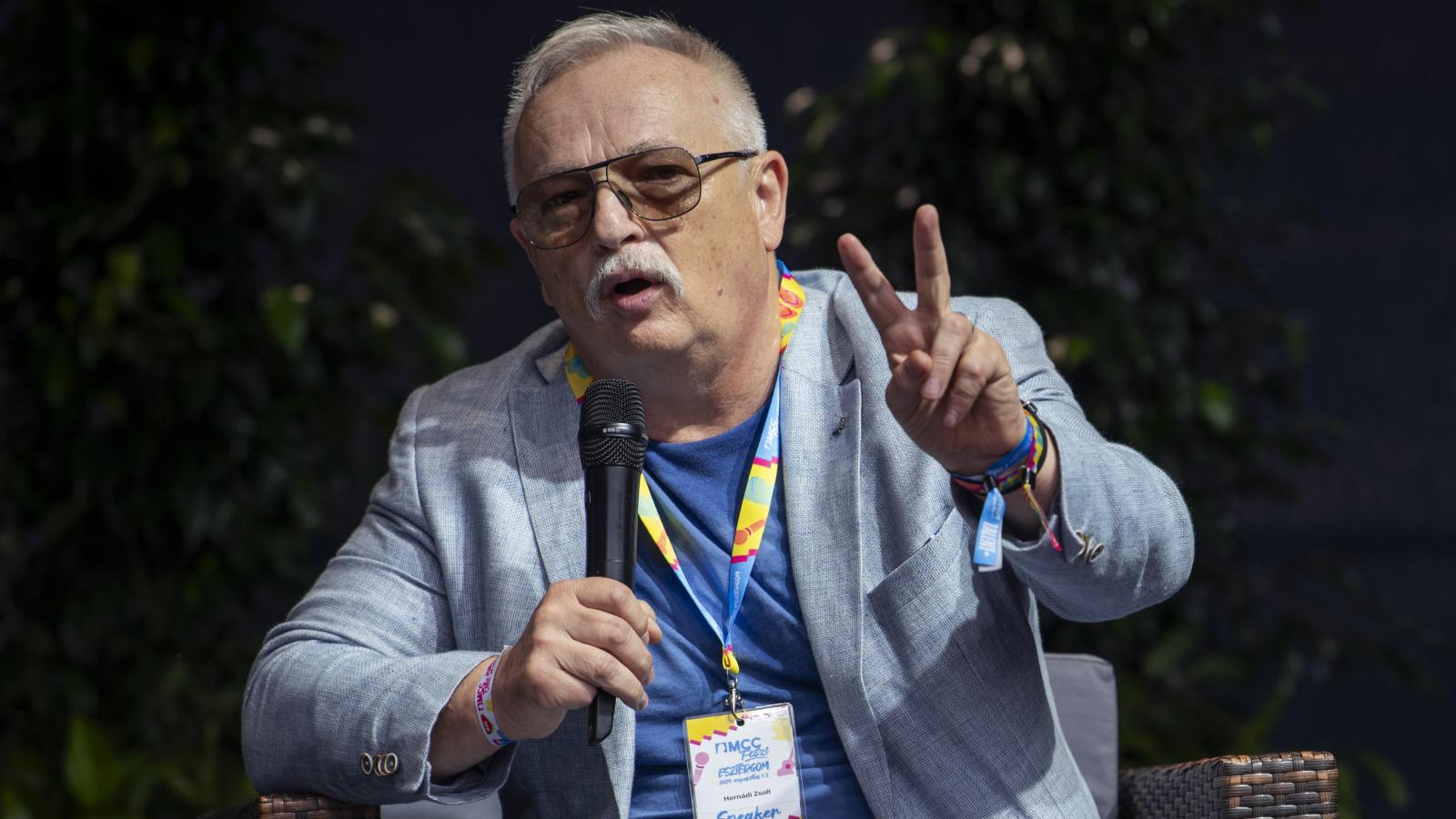 Hernádi Zsolt egy korábbi kormánypárti rendezvényen