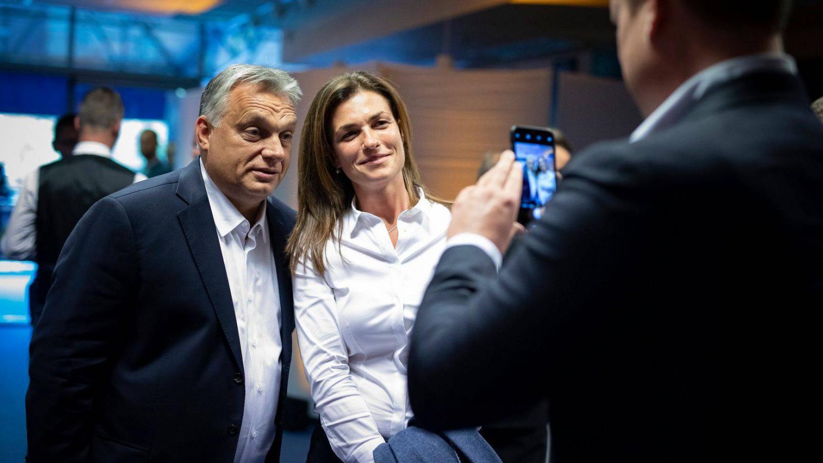 Orbán Viktor és Varga Judit.