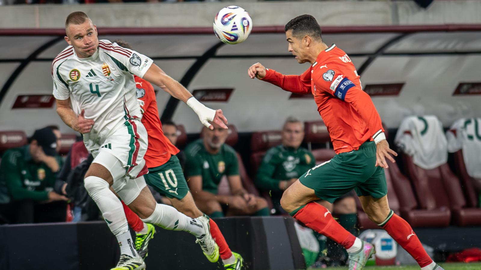 Budapesten, a második fordulóban Cristiano Ronaldóék győztek 3-2-re