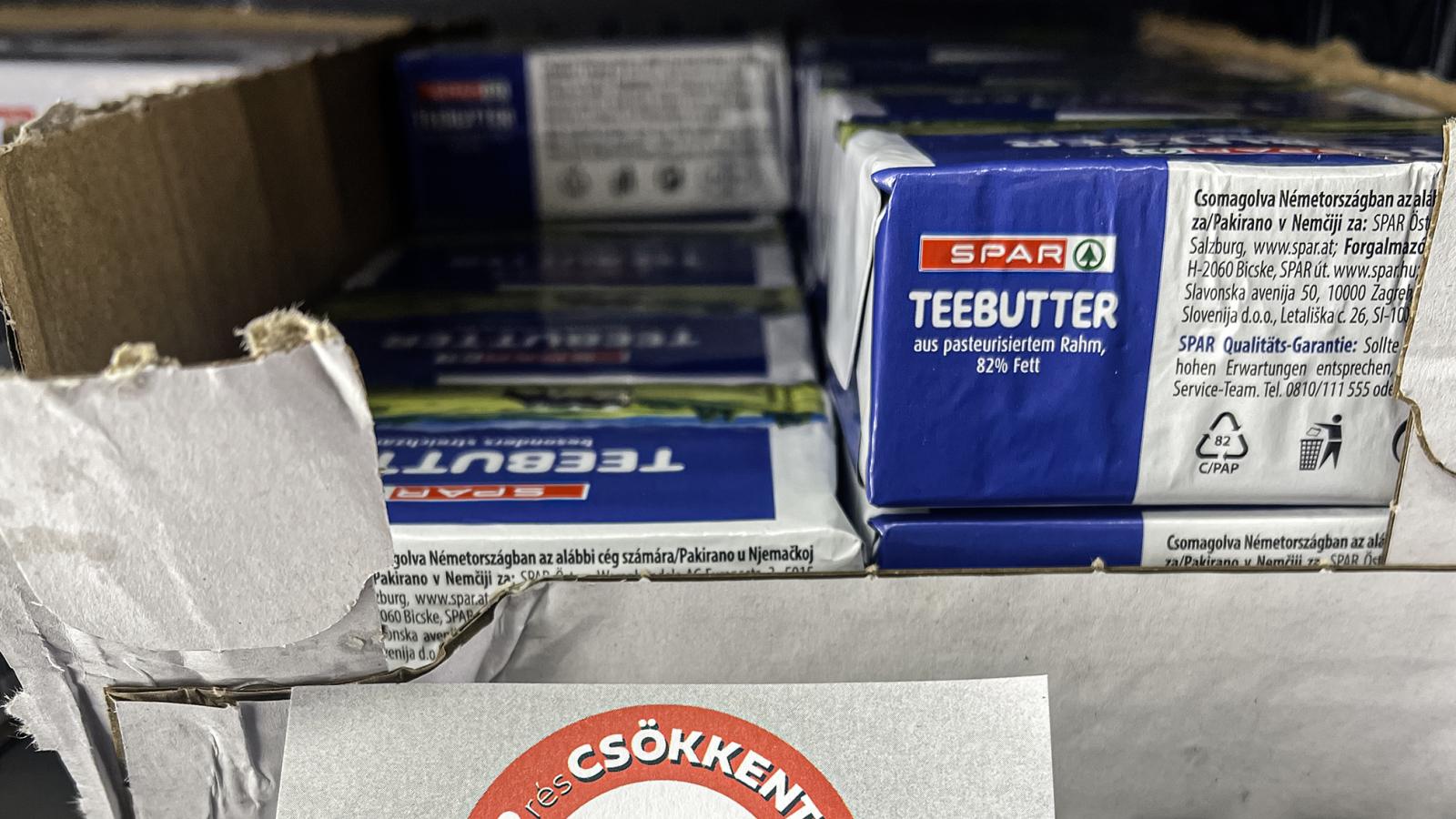 Van olyan bolt, ahol több mint 15 százalékkal csökkent a vaj ára