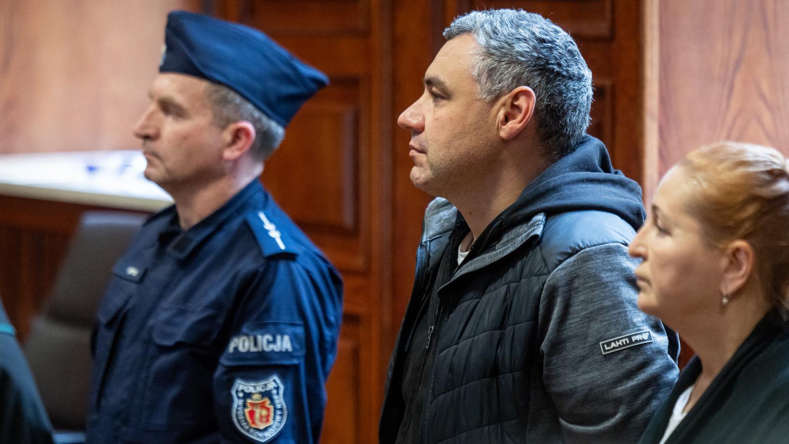 Volodimir Zsurvljov a napokban jelent meg a lengyel bíróság előtt