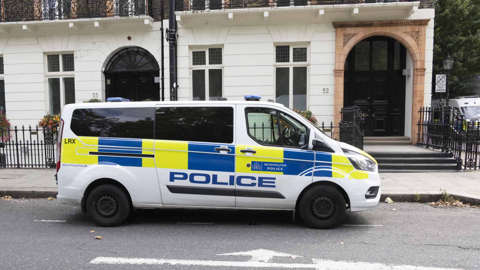 Rendőrautó Londonban. Képünk illusztráció. 