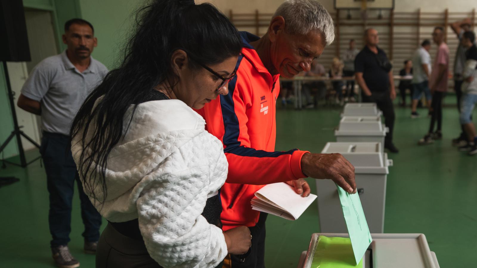 Szavazás a 2024-es választáson Tiszaburán. Azóta két időközi is volt