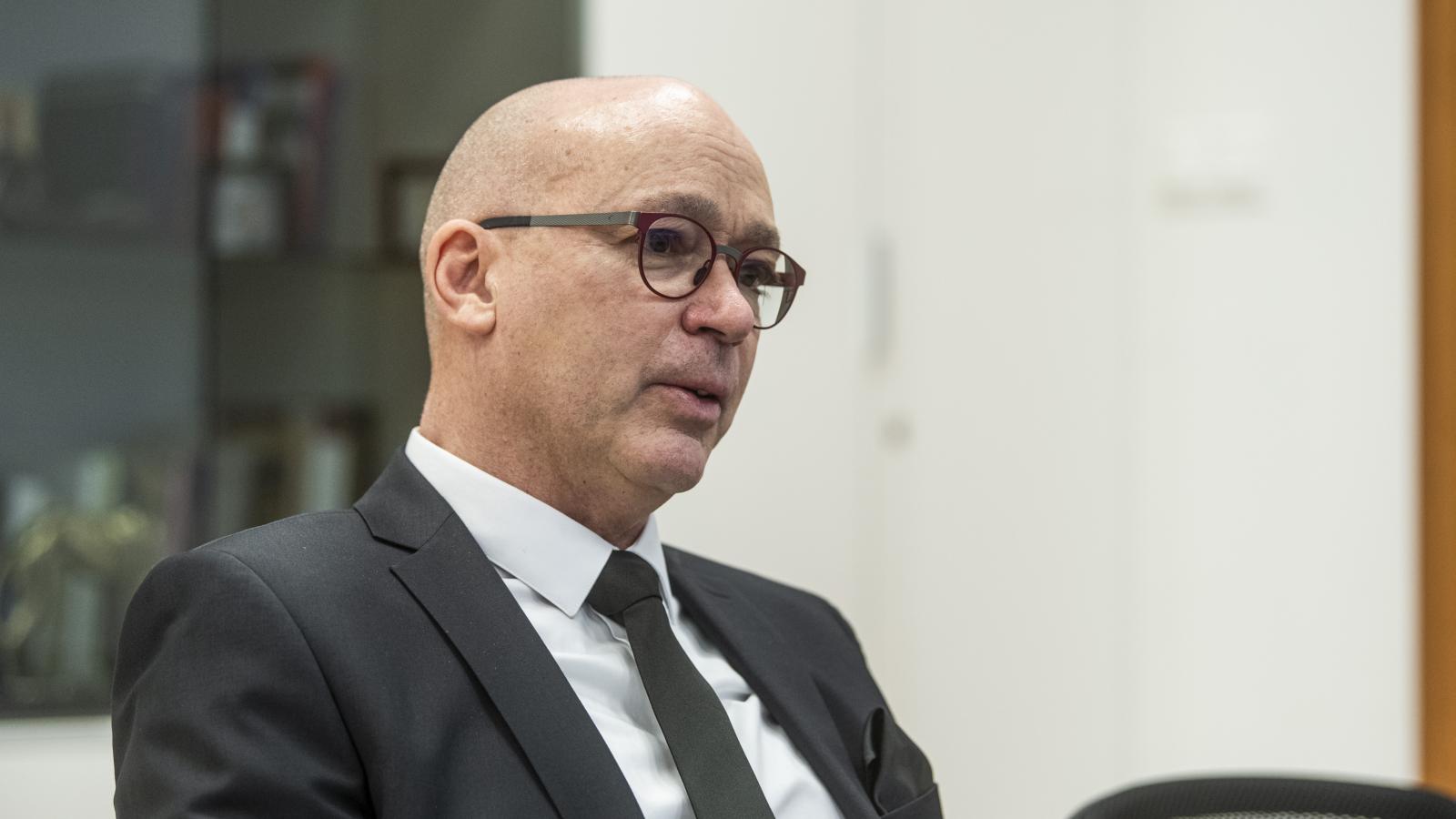 Péterfalvi Attila, a Nemzeti Adatvédelmi és Információszabadság Hatóság (NAIH) elnöke. 