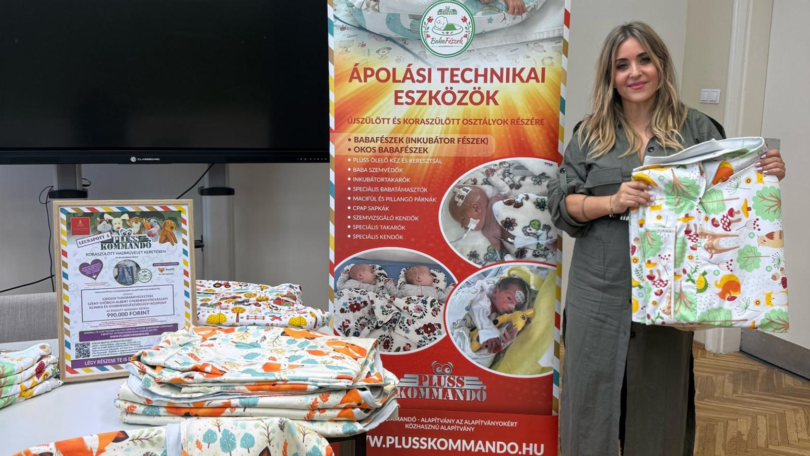 Nyilka Ildikó a Plüss Kommandó alapítvány kuratóriumi elnöke