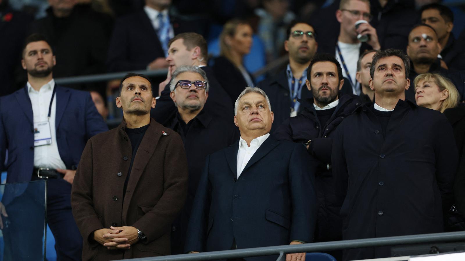 A Kormányzati Tájékoztatási Központ közölte, Orbán Viktor a saját költségén utazott el élőben nézni a Manchester City Liverpool elleni meccsét