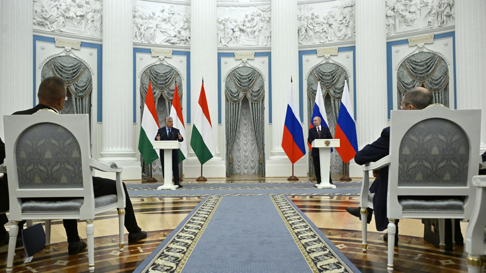 A Kreml szóvivője közölte, Vlagyimir Putyin nem beszélt Orbán Viktorral a washingtoni tárgyalásairól