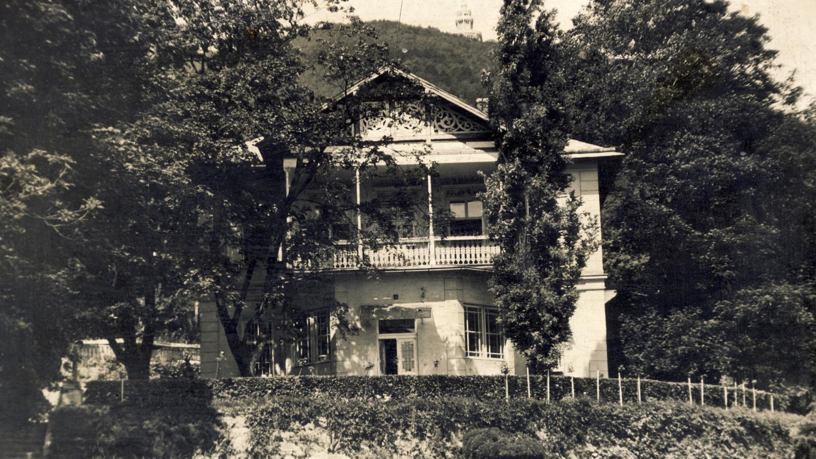 Révész Margit gyermekszanatóriuma, azaz a Szani épülete Zugligetben