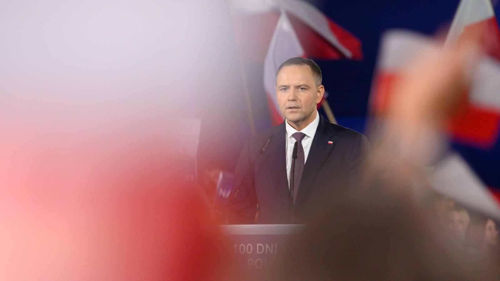 Karol Nawrocki lengyel köztársasági elnök