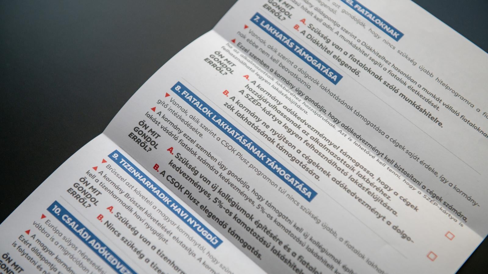 Orbán Viktor szerint 1,6 millióan töltötték ki a nem létező Tisza-adóról szóló nemzeti konzultációt