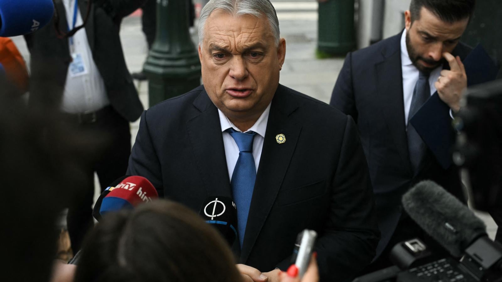 Orbán Viktor Brüsszelben december 17-én.